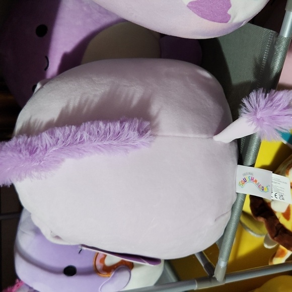 Squishmallows Delzi Donkey 8 inch purple nwt - Picture 5 of 5